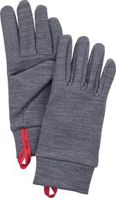 img 4 attached to Machine Washable Hestra Touch Point Warmth Liner - Touch Screen Compatible Layering Glove or Thin Glove