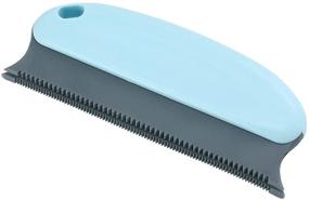 img 4 attached to Efficient Pet Hair Remover Brush: Easily Remove Cat and Dog Hair from Carpets, Sofas, and Car Seats with this Comb-Shaped Design