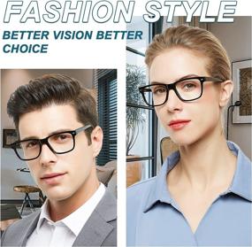 img 3 attached to 👓 OCCI CHIARI Fashion Reader Reading Glasses for Men and Women, Various Strengths Available from 0 to 6.0