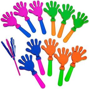 img 1 attached to Plastic Hand Clappers Assorted Colors