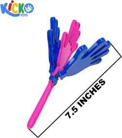 img 3 attached to Plastic Hand Clappers Assorted Colors