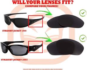img 1 attached to Replacement Lenses Oakley STRAIGHT JACKET Men's Accessories