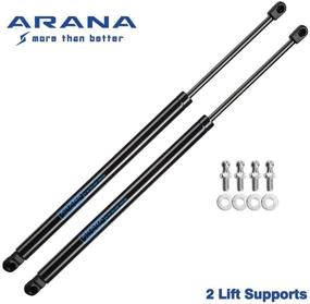 img 2 attached to 🚘 Enhance Your Lexus LS400: ARANA 2Pcs 6301 Hood Lift Supports Struts Shocks for 1998-2000 Models