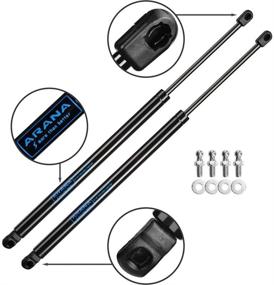 img 3 attached to 🚘 Enhance Your Lexus LS400: ARANA 2Pcs 6301 Hood Lift Supports Struts Shocks for 1998-2000 Models