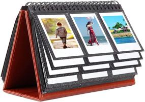 img 4 attached to [Fujifilm Instax Mini Photo Album] 96 Pockets Desk Calendar Album For Fuji Instant Mini 70 7S 8 8 9 11 25 50S 90
