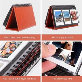 img 2 attached to [Fujifilm Instax Mini Photo Album] 96 Pockets Desk Calendar Album For Fuji Instant Mini 70 7S 8 8 9 11 25 50S 90