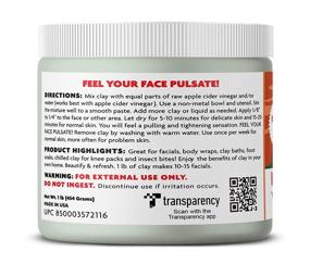 img 1 attached to 🧖 Deep Pore Cleansing with Aztec Secret Indian Healing Clay 1 lb - 100% Natural Calcium Bentonite Clay for Face and Body - New Version 2