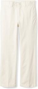 img 3 attached to Amazon Essentials Straight Front Uniform Boys' Clothing : Pants