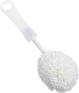 🧽 efficient cleaning with cosmos soft foam tipped brush - ideal for wine glass bottle washing logo