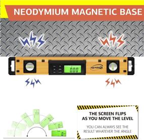 img 2 attached to Cutting-Edge Digital Magnetic Level Tool Protractor: Revolutionize Your Precision Measurements!