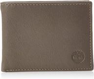 💼 timberland authentic rfid-blocking passcase wallet - top men's accessories logo