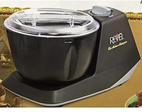 img 3 attached to 🍞 Effortless Mixing: Revel Atta Dough Mixer Maker with Non-Stick Bowl, 3 L, Black