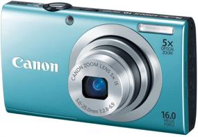 img 1 attached to 📷 Canon PowerShot A2400 IS 16.0 MP Digital Camera with 5x Optically Stabilized Zoom 28mm Wide-Angle Lens, Full HD 720p Video Recording, 2.7-Inch LCD - Blue