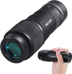 img 4 attached to 🔭 High Power HD Monocular Telescope - Adjustable Zoom Monocular 10-30x30 for Adults and Kids - Lightweight Compact Monoculars Scope for Bird Watching, Hunting, and Camping