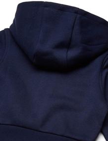 img 2 attached to Lacoste Hooded Fleece Sweatshirt Silver Boys' Clothing and Fashion Hoodies & Sweatshirts