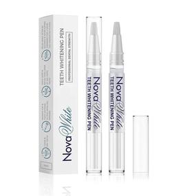 img 4 attached to 2-Pack Teeth Whitening Pen, 20+ Treatments Each, Instant Whitening, Painless & Sensitivity-Free, Whiter Teeth in 1 Minute, On-the-Go, Easy Brush-On, Top-Rated Whitening Pens, 35% Carbamide Peroxide