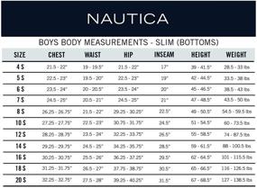 img 1 attached to 👖 Nautica Boys' School Uniform Flat-Front Twill Pant: Classic & Comfortable Choice