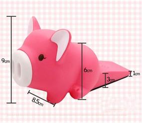 img 3 attached to 🐷 Cucumis Cartoon Animal Door Stop - Child Safety Guard and Creative Door Wedge (1 PCS, Pig)