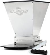 🌾 highly efficient northern brewer hullwrecker 2-roller grain mill: metal base and handle for optimal grinding performance logo
