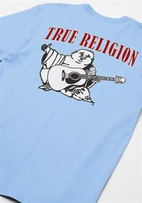 img 2 attached to 👕 Buddha Short Sleeve Men's Shirts by True Religion Clothing