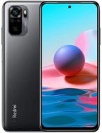 xiaomi redmi note 10 - 128gb/4gb ram - gsm lte factory unlocked smartphone (onyx gray) - international model: specs, features, and reviews logo