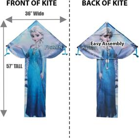 img 2 attached to 🪁 WindNSun Frozen Breezyflier Elsa Easy Flyer Kite: Experience the Magic in Flight!