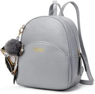 👜 stylish leather poshbag backpack satchel for women: handbags, wallets, and fashionable backpacks logo