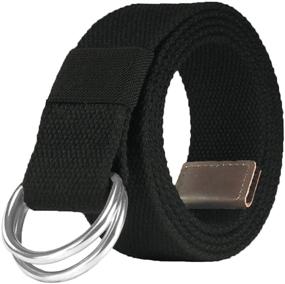 img 4 attached to ROFIFY Canvas Military D Ring Buckle