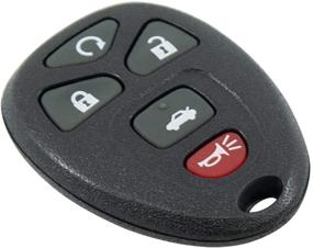 img 3 attached to Enhanced Keyless2Go Replacement Car Key Fob with Remote Start for 22733524 KOBGT04A Malibu Cobalt G5 G6 Grand Prix Lacrosse Allure