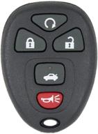 enhanced keyless2go replacement car key fob with remote start for 22733524 kobgt04a malibu cobalt g5 g6 grand prix lacrosse allure logo