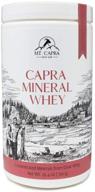 capra mineral whey from mt. capra - 1928 legacy - whole food electrolyte supplement from goat milk whey, enriched with potassium - 25.4 oz powder logo