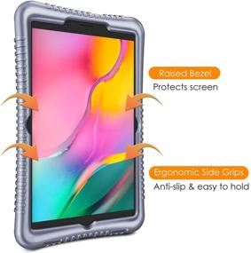 img 2 attached to Fintie Silicone Case For Samsung Galaxy Tab A 8