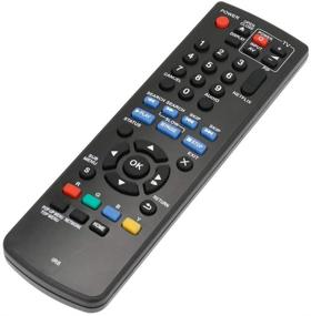 img 1 attached to 📱 Panasonic N2QAYB000575 IR6 Replace Remote Control for Blu-Ray Disc DVD Player DMP-BD75 DMP-BD755 DMP-MST60 DMP-MS10 DMP-BDT210 DMP-BDT110 DMP-BDT215 DMP-BDT310 with N2QAYB000574 N2QAYB000883 Compatibility