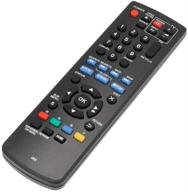 📱 panasonic n2qayb000575 ir6 replace remote control for blu-ray disc dvd player dmp-bd75 dmp-bd755 dmp-mst60 dmp-ms10 dmp-bdt210 dmp-bdt110 dmp-bdt215 dmp-bdt310 with n2qayb000574 n2qayb000883 compatibility logo