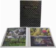 📸 pioneer series bound photo album with flexible cover, assorted designer color covers, holds up to 64 4x6" photos per page. logo