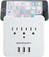 merkury innovations outlet charge protector logo