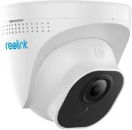 reolink rlc-520 outdoor 5mp poe ip camera: high-definition video surveillance for smart homes, with 100ft ir night vision, motion detection, and micro sd card support (up to 128gb, card not included) logo