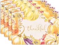 thankful 12 🙏 inch placemats by kaf home logo