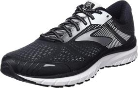 img 4 attached to Brooks Adrenaline Black Silver Numeric_9_Point_5