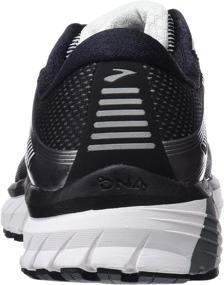 img 2 attached to Brooks Adrenaline Black Silver Numeric_9_Point_5