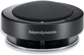 img 4 attached to 🔊 Beyerdynamic PHONUM Bluetooth/USB Speakerphone - 360° Voice-Tracking with Beamforming Mics, Active Noise Cancelling, Zoom Compatible, 12 Hour Battery - Ideal for All Major Platforms and Hardware