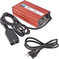 36v 18a battery charger replacement for ezgo txt golf carts - d style plug included logo