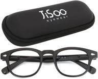 👓 jisoo blue light glasses: fashionable eyewear for trendy gamers with spring hinge, black frame logo