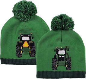 img 3 attached to Зимние зеленые аксессуары John Deere для мальчиков-младенцев