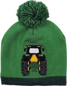 img 2 attached to Зимние зеленые аксессуары John Deere для мальчиков-младенцев