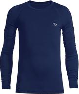 👕 термобелье с компрессией и флисовыми рукавами для мальчиков baleaf: оптимальная активная одежда для повышения эффективности логотип