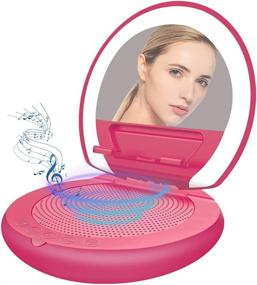 img 4 attached to Makeup Mirror Bluetooth Brightness Multifunction