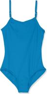 🩰 capezio girl's adjustable strap team basic camisole leotard логотип