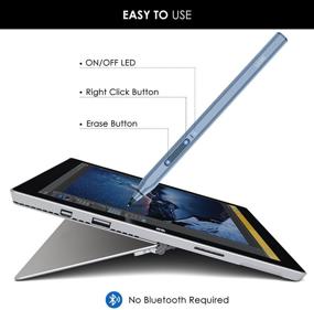 img 2 attached to Uogic Pen for Microsoft Surface – Slim, Lightweight, &amp; High Sensitivity: Ideal for Surface Pro/Go/Book/Studio/Laptop