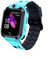 kids lbs tracker smartwatch - ip67 waterproof smartwatches with sos voice chat camera alarm clock digital wrist watch smartwatch for boys and girls, ages 4-12 - perfect birthday gifts logo